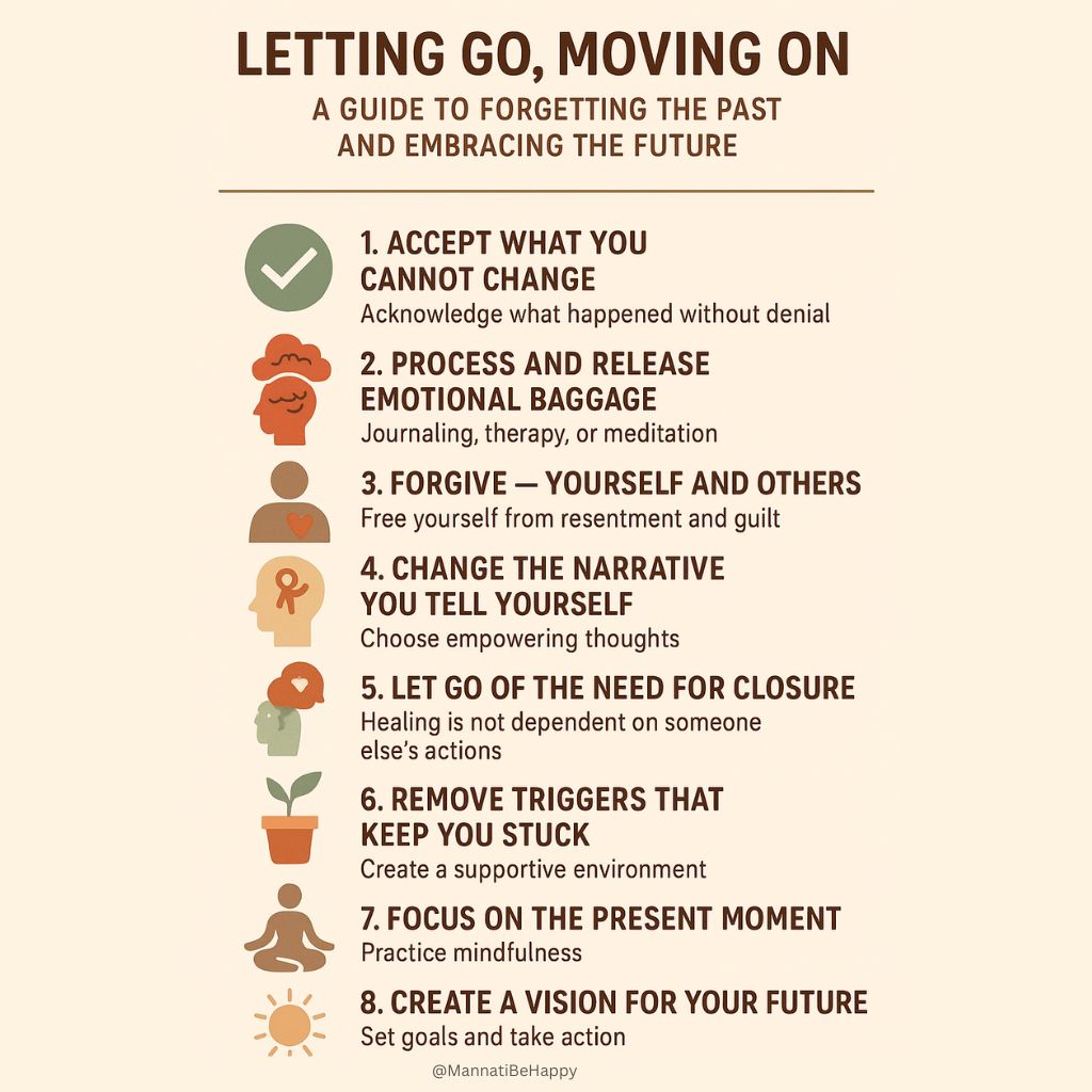 how to forget the past and move forward